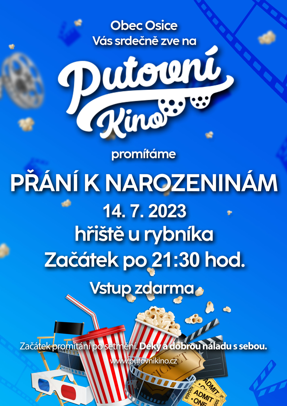 Přání k narozeninám - 14. července 2023